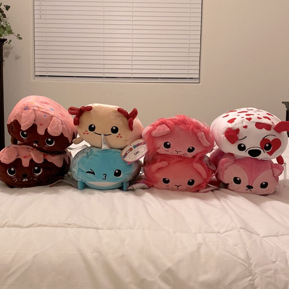 Moosh- moosh plushies super soft and cute 2 for $6